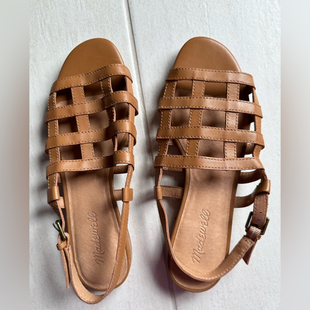New Madewell Rowan Cage Sandals